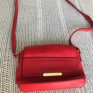 Marc by Marc Jacobs red leather purse